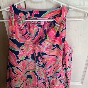 lily pulitzer cold shoulder top